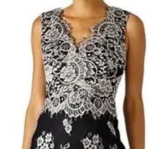 Erin Featherson Lace V Neck Cocktail Dress - Picture 9 of 15